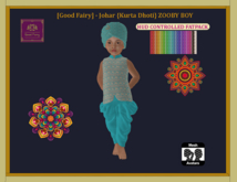 [Good Fairy] - Johar {Kurta Dhoti} ZOOBY BOY *FATPACK*
