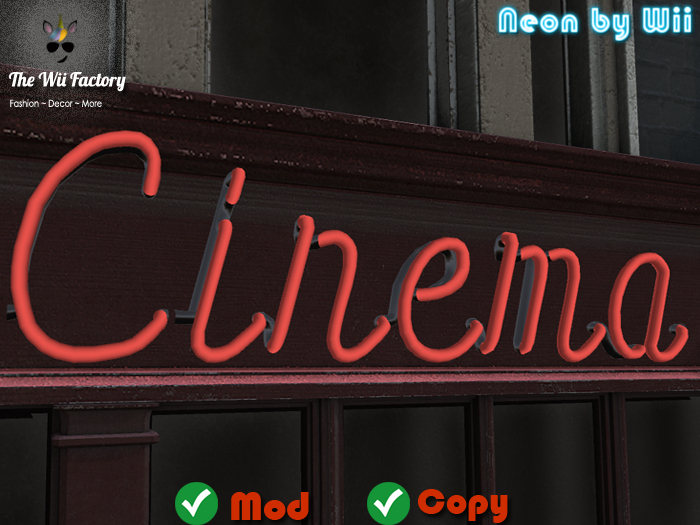 :TWF: Neon Word - Cinema