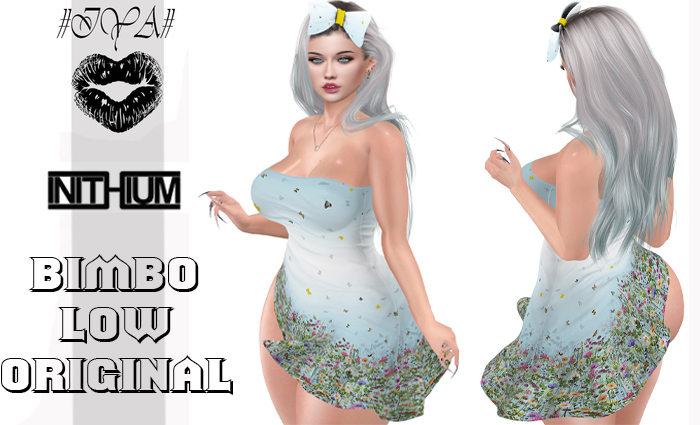 #IYA# DRESS & BOW  KUPRA - 3V