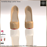 SAS - TwinkleToe Beige Leather Shoes (MB) 