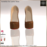 SAS - TwinkleToe Tan Leather Shoes (MB) 