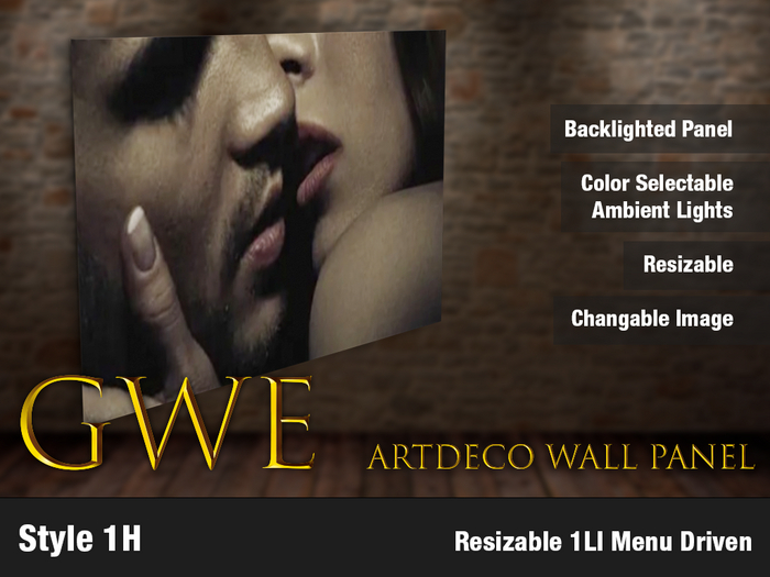 GWE - ArtDeco Wall Panel - 1H