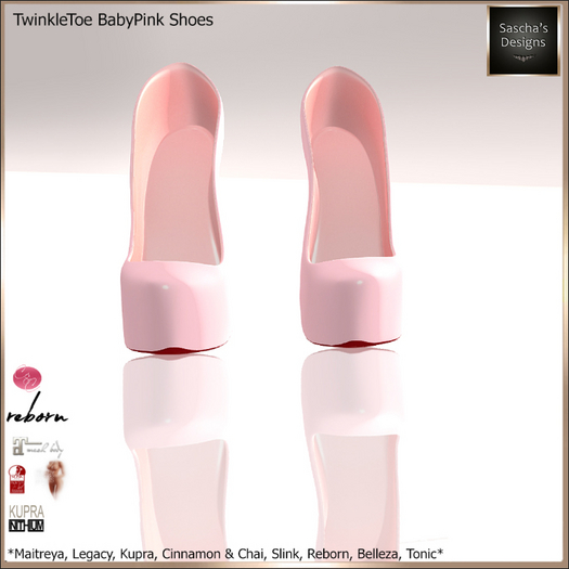 SAS - TwinkleToe BabyPink Shoes (MB) 