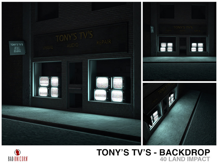 Tony's Tv's Backdrop