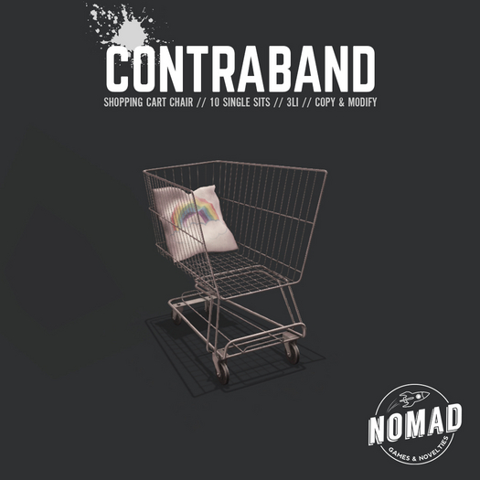 NOMAD // SHOPPING CART CHAIR
