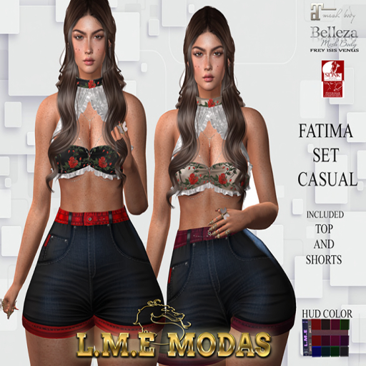 (L.M.E) FATIMA SET CASUAL #22
