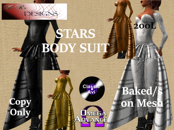 Stars Body Suit (D)