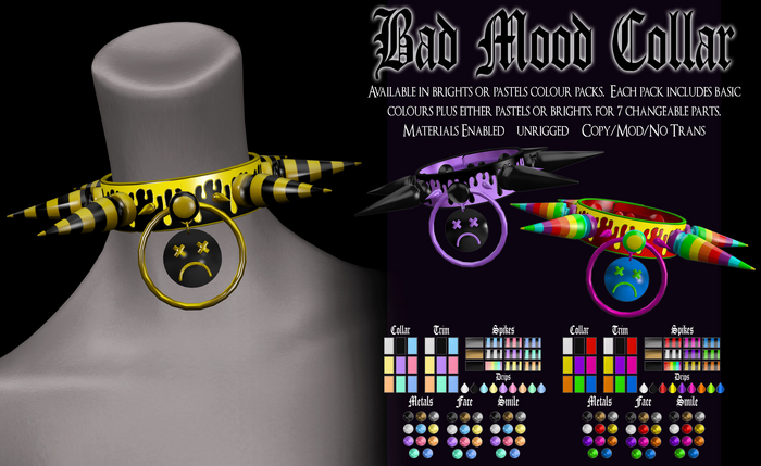 Spookshow - Bad Mood Collar [Fatpack]