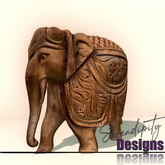 Serendipity Designs - Indian Carved Elephant 
