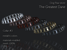 DOG PAW - The Greatest Dane - Collar #2