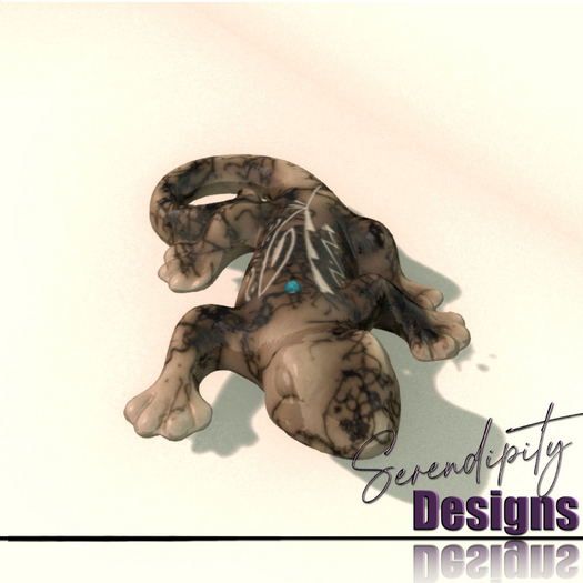 Serendipity Designs - Navajo Clay Gecko 