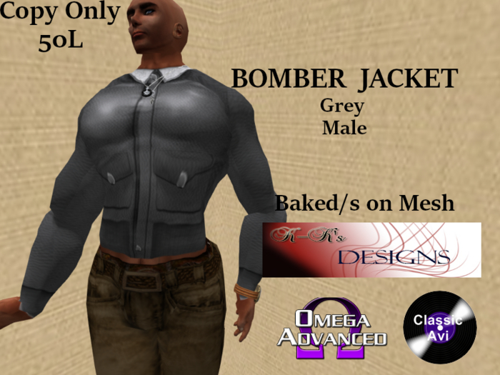 Bomber Grey M (D)