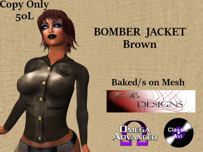 Bomber Brown F (D)