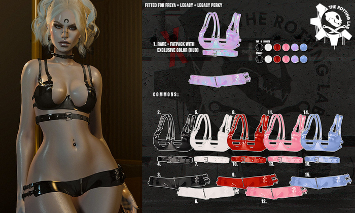 . The Rotting Lab . 7 . Helena Waist Belt [White]