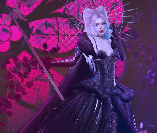 Violent Seduction - Bathory FULL SET BLACK W/RARE (5PIECES) MAITREYA + HUD