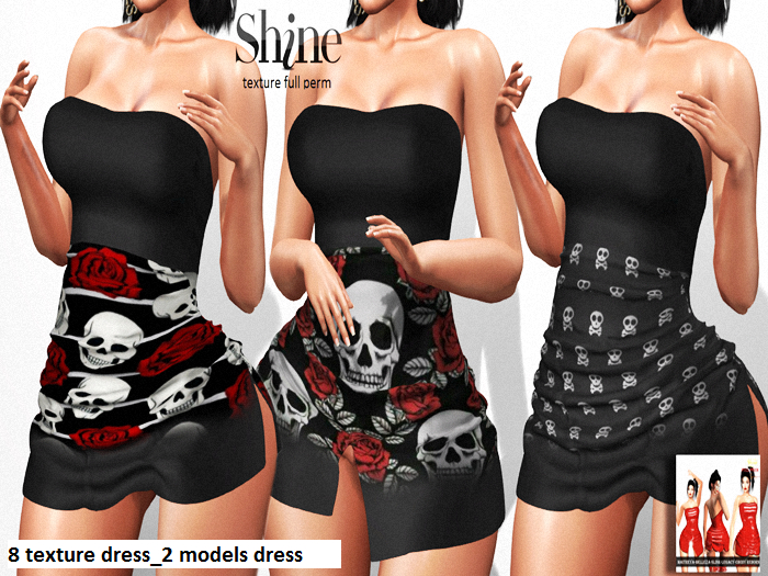 AJ  [SHINE FULL PERM] 2 DRESS SNYPES _TEXTURE FULL PERM 2
