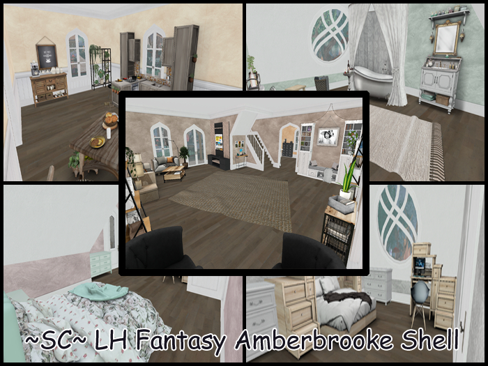 SC - LH Fantasy Amberbrooke Walls (Add)