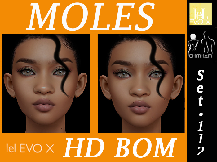 "MOLES HD" [LelEvox] Set112 %...ChimHair...%