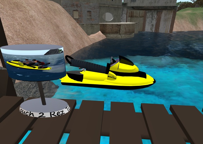 Wave Runner rezzer touch to rez