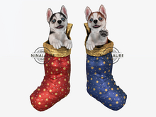 JIAN | Holiday Huskies | Snow Stocking Pupper (19)