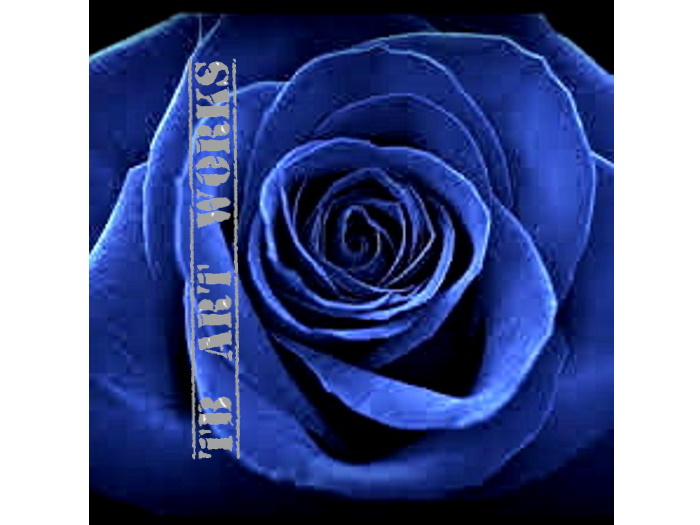 TB Flower Rose Blue 1