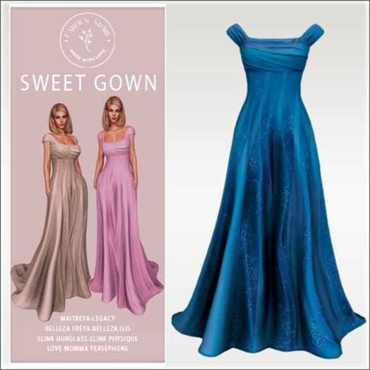 Sweet Gown Blue