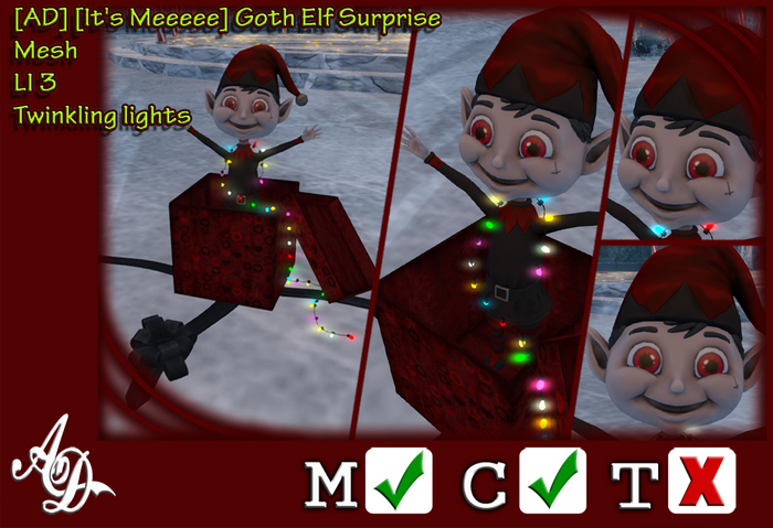 [AD] [It's Meeeee] Goth Elf Surprise