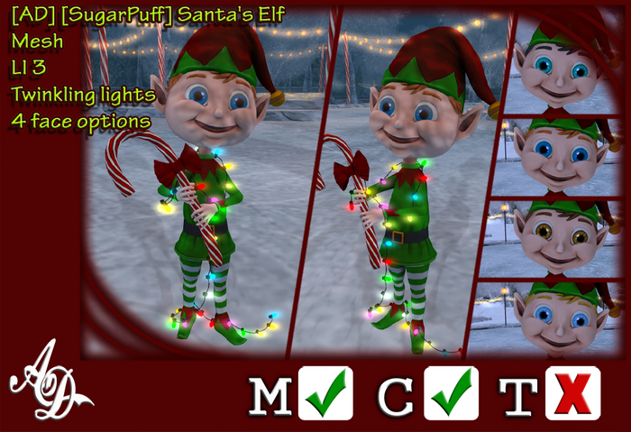 [AD] [SugarPuff] Santa's Elf