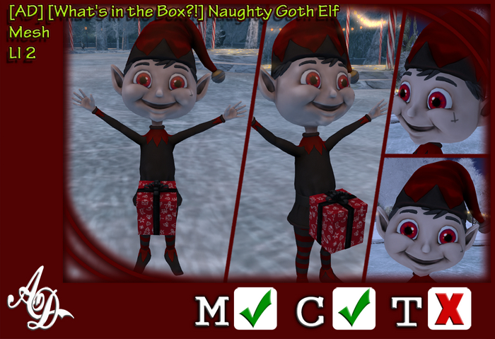 [AD] [What's in the Box?!] Naughty Goth Elf