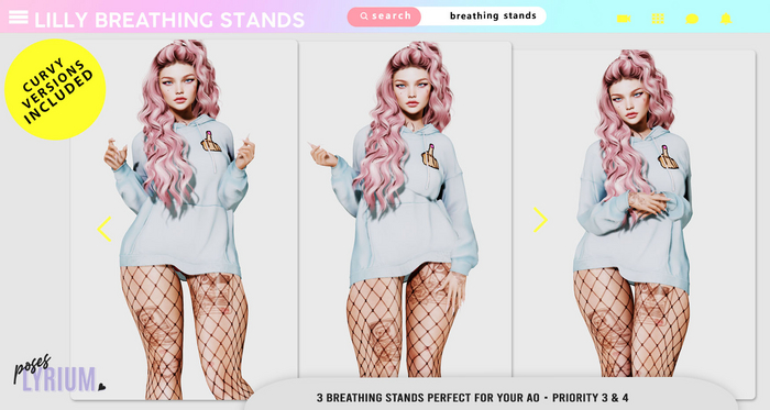 Lyrium. Lilly Breathing Stand Set