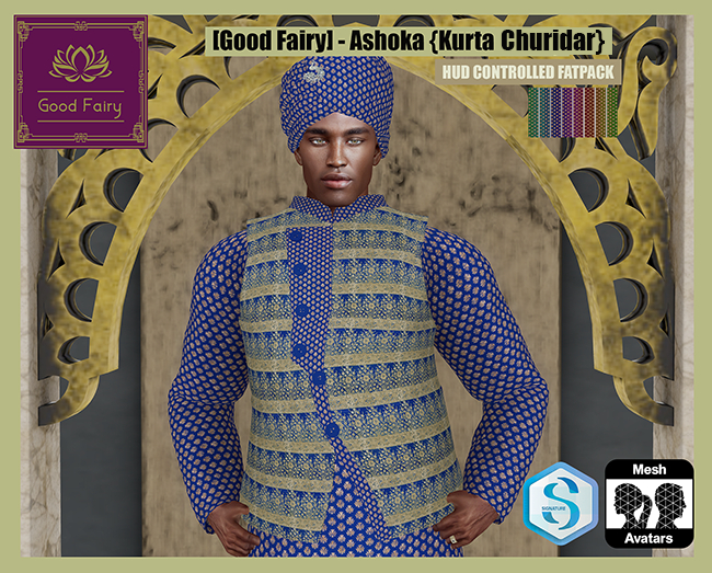 [Good Fairy] - Ashoka {Kurta Churidar} GIANNI *FATPACK*