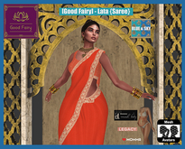 [Good Fairy] - Lata {Saree} SKY / BLUE