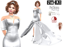Silver Silk Majestic Gown