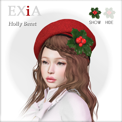 * EXiA * Holly Beret Red