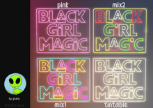 G/\/ARLY:: Black Girl Magic MS - Pink