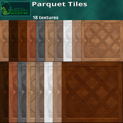 Parquet wood tiles