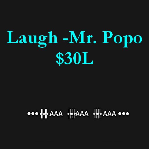 Mr Popo - Laugh Gesture Boxed