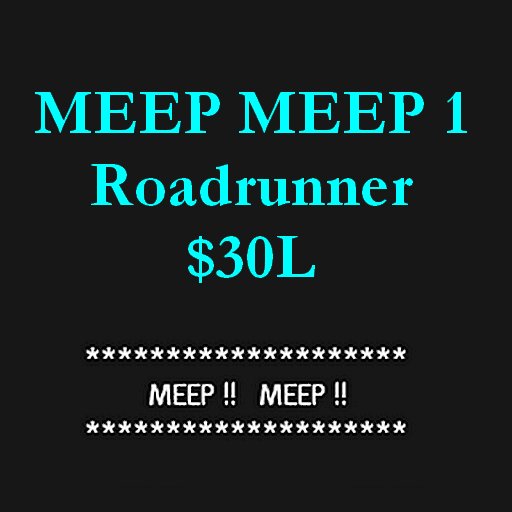 RoadRunner - Meep Meep 1 Gesture Boxed