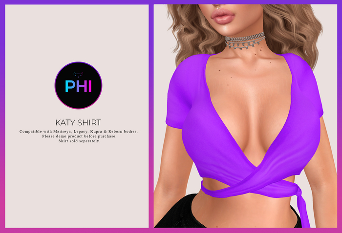*PHI* Katy Purp Top