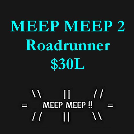 RoadRunne r- Meep Meep 2 Gesture Boxed