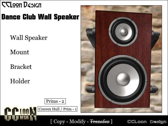 CCL Design - Wall Speaker CCL02-A