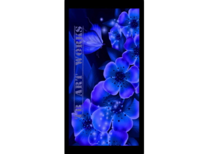TB Flower Bract Deep Blue Picture/ Print