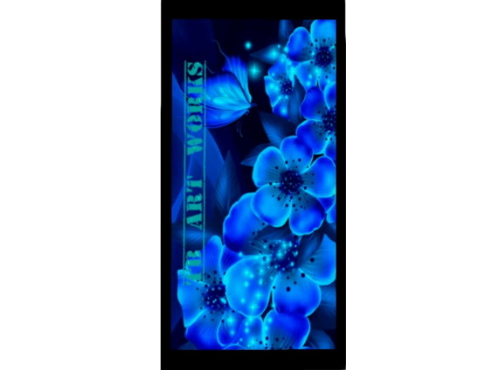 TB Flower Bract Bright Blue Picture/ Print