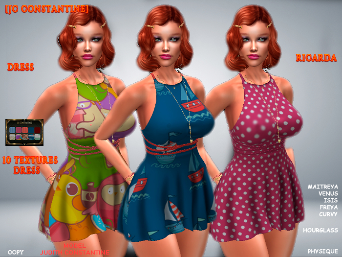 [JC CONSTANTINE] Ricarda Dress