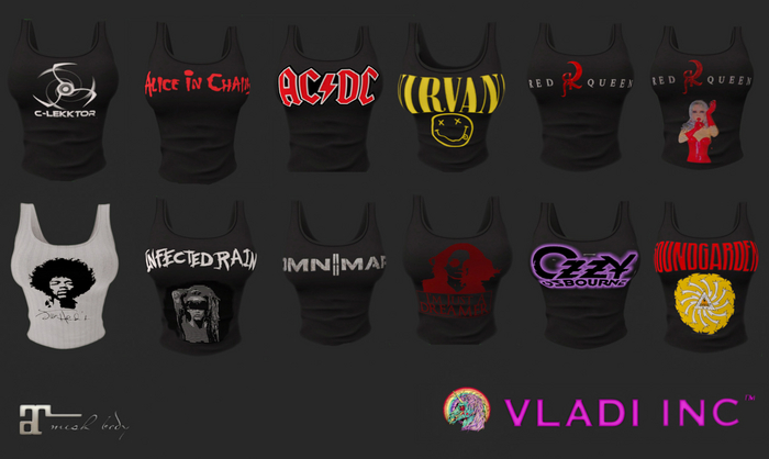 Vladi Inc - Band Tank - Fatpack 1