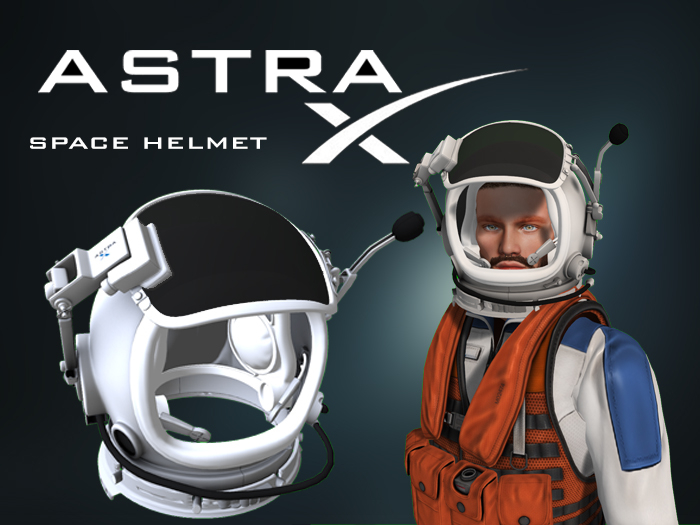 astraX - High Altitude pilot helmet