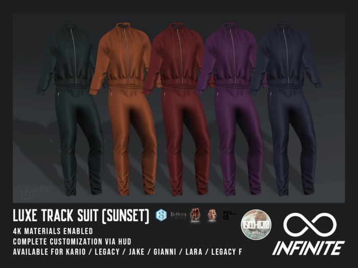 Infinite - Luxe Track Suit (Sunset)