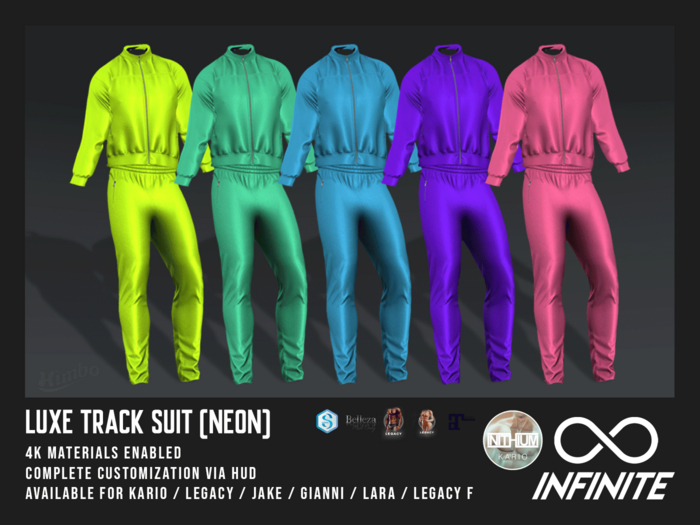 Infinite - Luxe Track Suit (Neon)