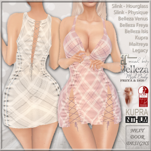 Get It Plaid Fatpack: Belleza Freya, Venus, Isis, Maitreya, Legacy, Inithium Kupra, Slink Hourglass & Physique