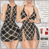Get It Black Plaid: Belleza Freya, Venus, Isis, Maitreya, Legacy, Inithium Kupra, Slink Hourglass & Physique